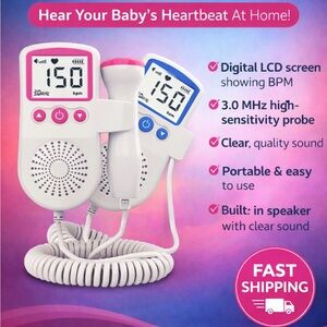 Fetal Dopplers Baby Heartbeat Monitor